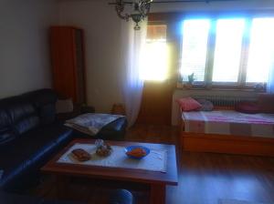 Postel nebo postele na pokoji v ubytování Apartmán Eva