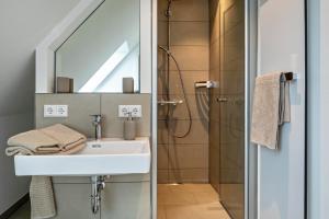 Koupelna v ubytování Ferienwohnung Kühn