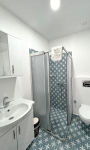 Koupelna v ubytování Mercan Otel