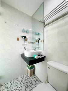 Kúpeľňa v ubytovaní Siris Residence