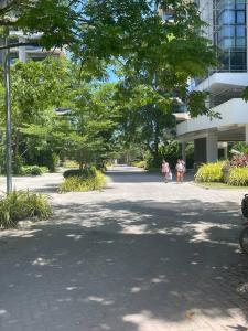Ma Roberta - Tambuli Resort with fast Wifi 16 Floor Studio Type外面的花园