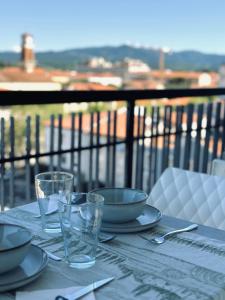 Balkón nebo terasa v ubytování Toscana da aMare