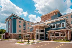 a rendering of a hotel with a parking lot at Residence Inn by Marriott Wheeling/St. Clairsville in Saint Clairsville