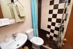 Koupelna v ubytování Center4City-Apartment Thessaloniki