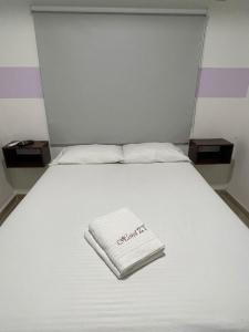 Postel nebo postele na pokoji v ubytování Hotel ZT