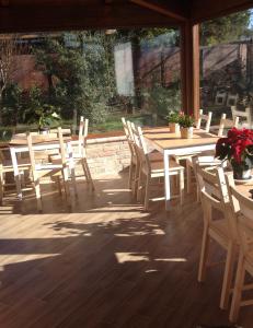 Restaurace v ubytování B&B Cuor Di Lavanda