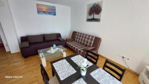 Posezení v ubytování Apartmani Relax