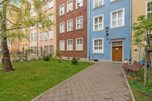 Vonkajšia záhrada v ubytovaní Apartamenty Gdańsk Piwna