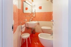 Koupelna v ubytování Minihotel IRIS
