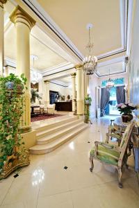 Posezení v ubytování Hotel Manos Premier