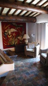 Χώρος καθιστικού στο Authentic & Atypical house - Vence