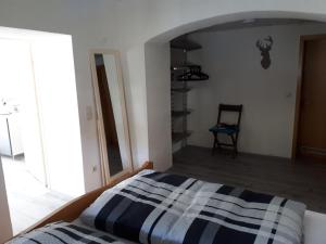 Lova arba lovos apgyvendinimo įstaigoje Modern apartment near Willingen with private terrace and use of garden