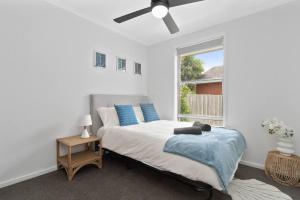 Postel nebo postele na pokoji v ubytování Fresh Seas