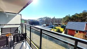 Balkon lub taras w obiekcie Jantart Resort Słońce Jantaru by TriApart