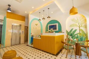 Lobbyn eller receptionsområdet på SOLÉA Hotel GrandWorld Phu Quoc