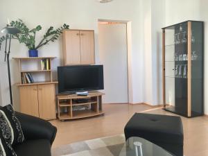 Телевізор і / або розважальний центр в Gösser BACHGASSLHOF -- Bed and Breakfast -- Apartments