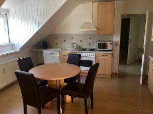 Кухня або міні-кухня у Gösser BACHGASSLHOF -- Bed and Breakfast -- Apartments