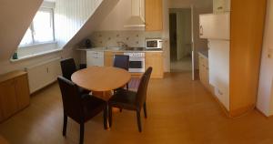 Кухня або міні-кухня у Gösser BACHGASSLHOF -- Bed and Breakfast -- Apartments