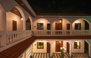Balkón nebo terasa v ubytování Sapphire Mansion