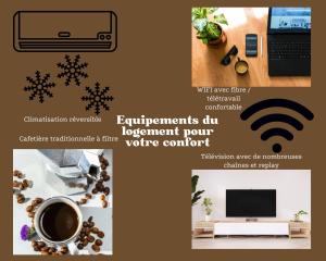 صورة لـ CAP AU CAP - T3 avec Clim WIFI Vue piscine proximité plage Richelieu في كاب داغد