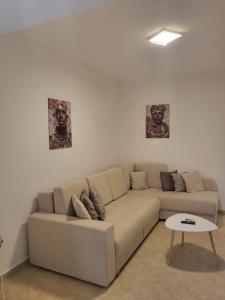 Posezení v ubytování Apartman Vučko