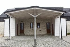 Budynek, w którym mieści się apartament