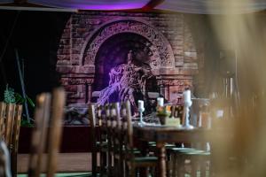 Restaurace v ubytování Burghof Kyffhäuser