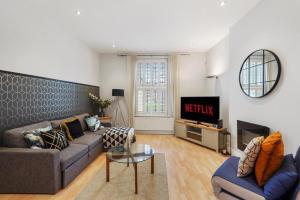 O zonă de relaxare la 3 Bedroom Townhouse on Harrogate's Famous stray +14 fotografii