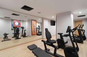 Fitness centrum a/nebo fitness zařízení v ubytování Park Inn by Radisson Makkah Thakher Alsharqi