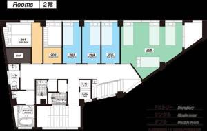 Photo de la galerie de l'établissement ゴールデンマイルホステル2階個室201号室, à Amami