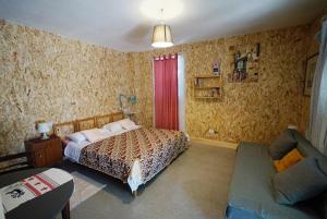 Postel nebo postele na pokoji v ubytování PODERE Sant'Anna B&B -Bambù room + 14 fotografií