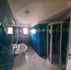 Residence L'Ancora tesisinde bir banyo