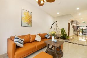 Posezení v ubytování Hai Hội Villa Hoi An