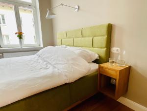 Posteľ alebo postele v izbe v ubytovaní Ferienwohnung Cäsar
