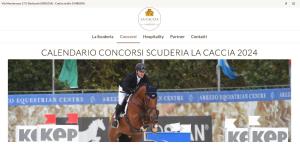 a person riding a horse in a competition at Steba House Savani Barbara Foresteria Lombarda in Lonato