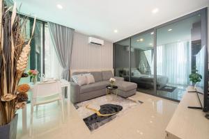 Χώρος καθιστικού στο The best holiday suite room