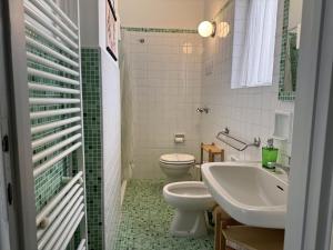 Koupelna v ubytování Villa Rossini
