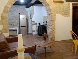 Kuchyň nebo kuchyňský kout v ubytování Stone House