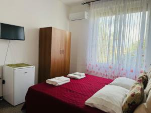Postel nebo postele na pokoji v ubytování Mare Chiaro