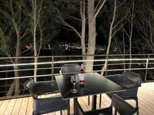 Balkón nebo terasa v ubytování Hotel Kseal