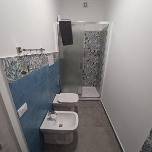 Koupelna v ubytování ACRONE GUEST HOUSE Centro Città (Locazione Turistica)