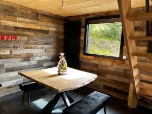 Foto sihtkohas Belfahy asuva majutusasutuse Chalet avec jacuzzi privé, vue sur les Vosges galeriist