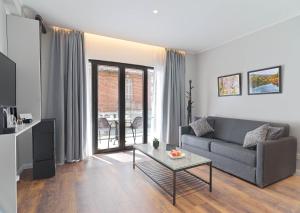 Posezení v ubytování Le Vert Suites Platres