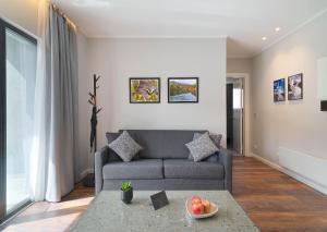 Posezení v ubytování Le Vert Suites Platres