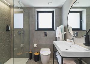 Koupelna v ubytování Le Vert Suites Platres