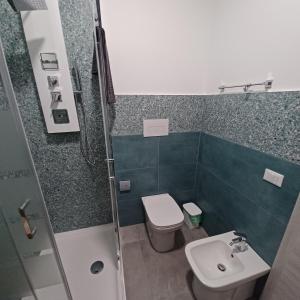 Koupelna v ubytování ACRONE GUEST HOUSE Centro Città (Locazione Turistica)