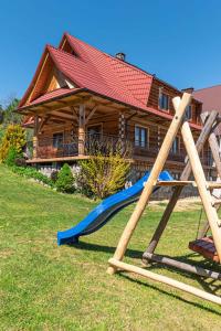 Ο χώρος παιχνιδιού για παιδιά στο Apartament z widokiem na tatry