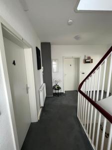 TV a/nebo společenská místnost v ubytování Ferienhaus Cassel