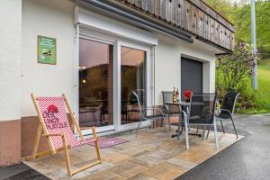 Patio nebo venkovní prostory v ubytování Ferienwohnung Berghansenhof