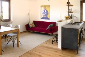 Posezení v ubytování Villa Rosa Friuli